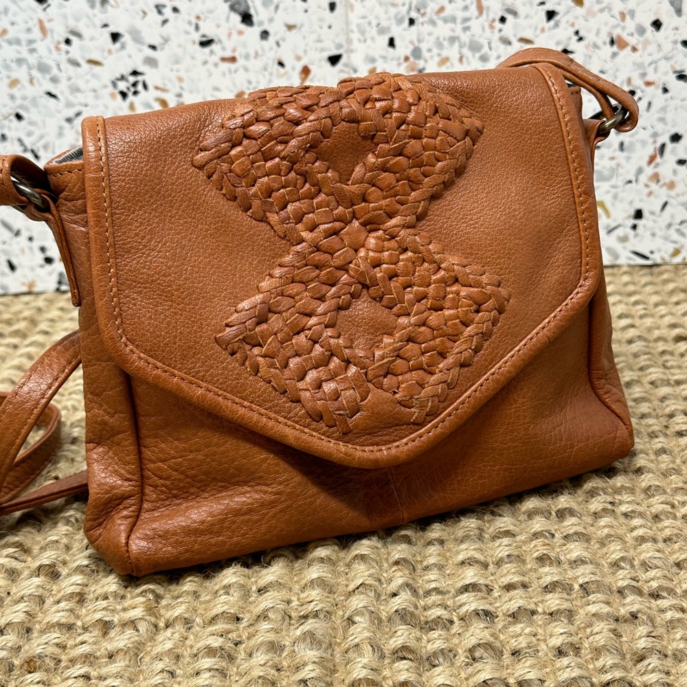 Day & Mood Grace Crossbody Leather Boho Gem
